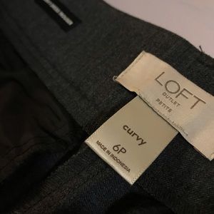 Curvy Petite dress pants, size 6P.